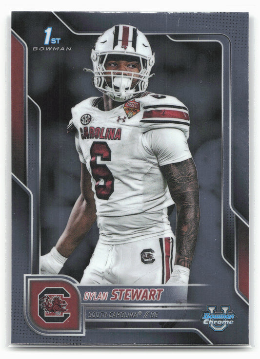 2025 Bowman University Chrome #124 Dylan Stewart