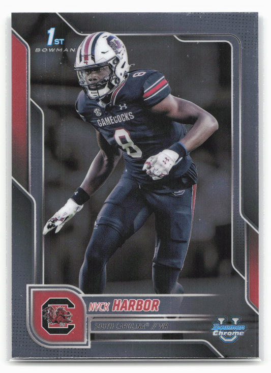 2025 Bowman University Chrome #82 Nyck Harbor