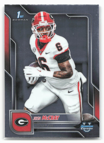 
2025 Bowman University Chrome #173 Josh McCray