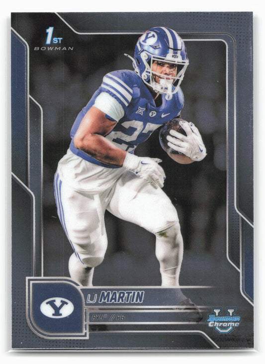 2025 Bowman University Chrome #108 LJ Martin