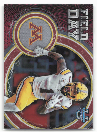 2025 Bowman University Best #FD-15 Darius Taylor Field Day 25224