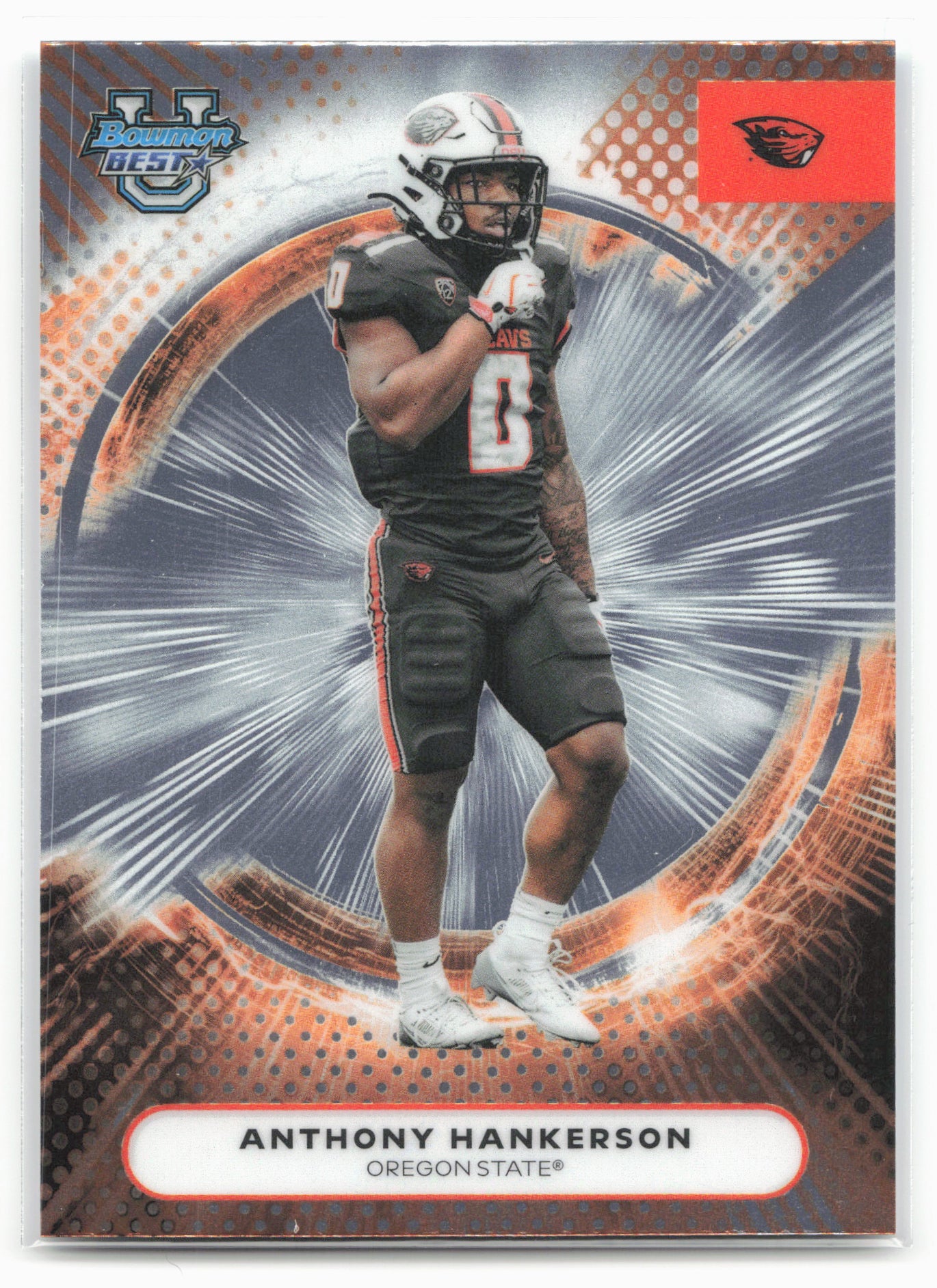 2025 Bowman University Best #61 Anthony Hankerson 25226