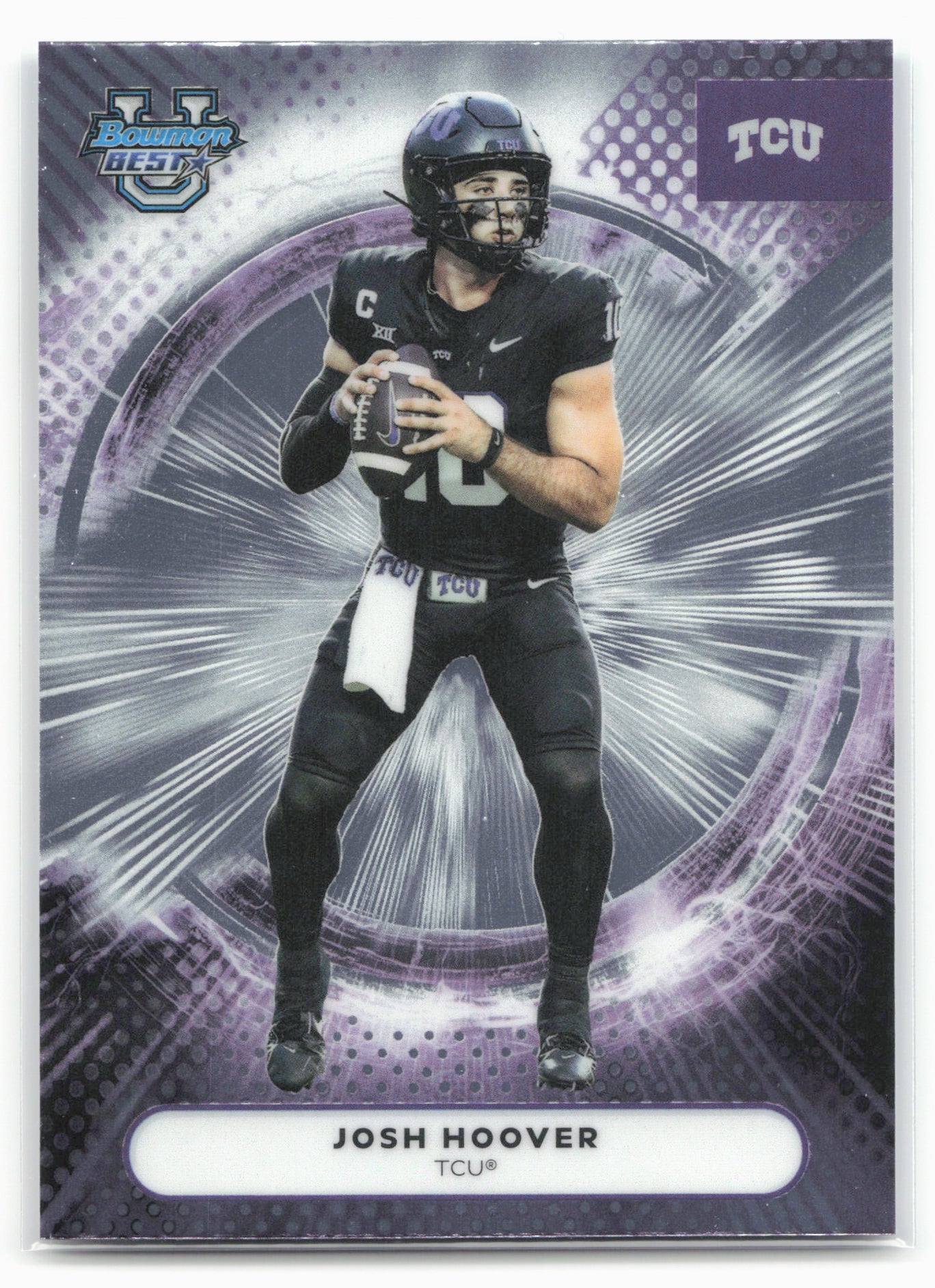 2025 Bowman University Best #53 Josh Hoover 25227