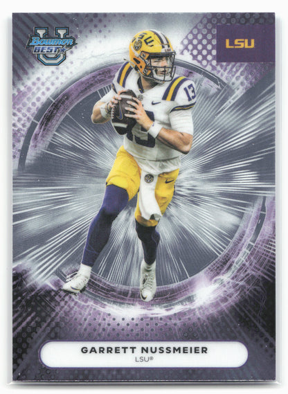 2025 Bowman University Best #59 Garrett Nussmeier 25231