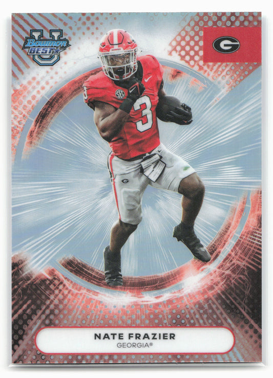 2025 Bowman University Best #7 Nate Frazier Refractor