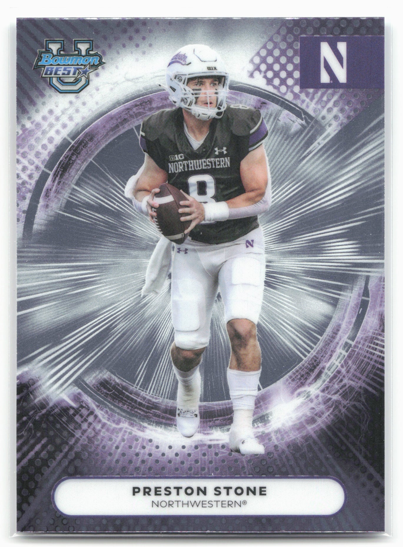 2025 Bowman University Best #82 Preston Stone