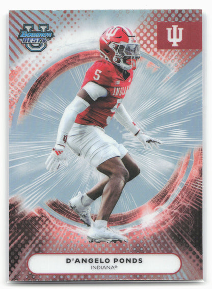 2025 Bowman University Best #14 D'Angelo Ponds Refractor