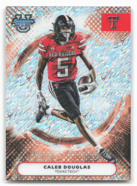 2025 Bowman University Best #47 Caleb Douglas Shimmer