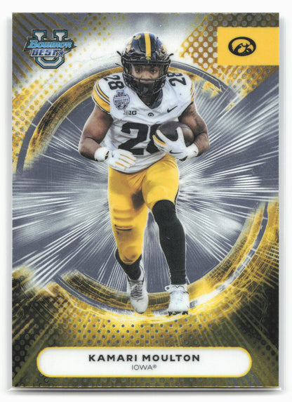 2025 Bowman University Best #97 Kamari Moulton