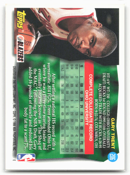 1995-96 Topps #206 Gary Trent