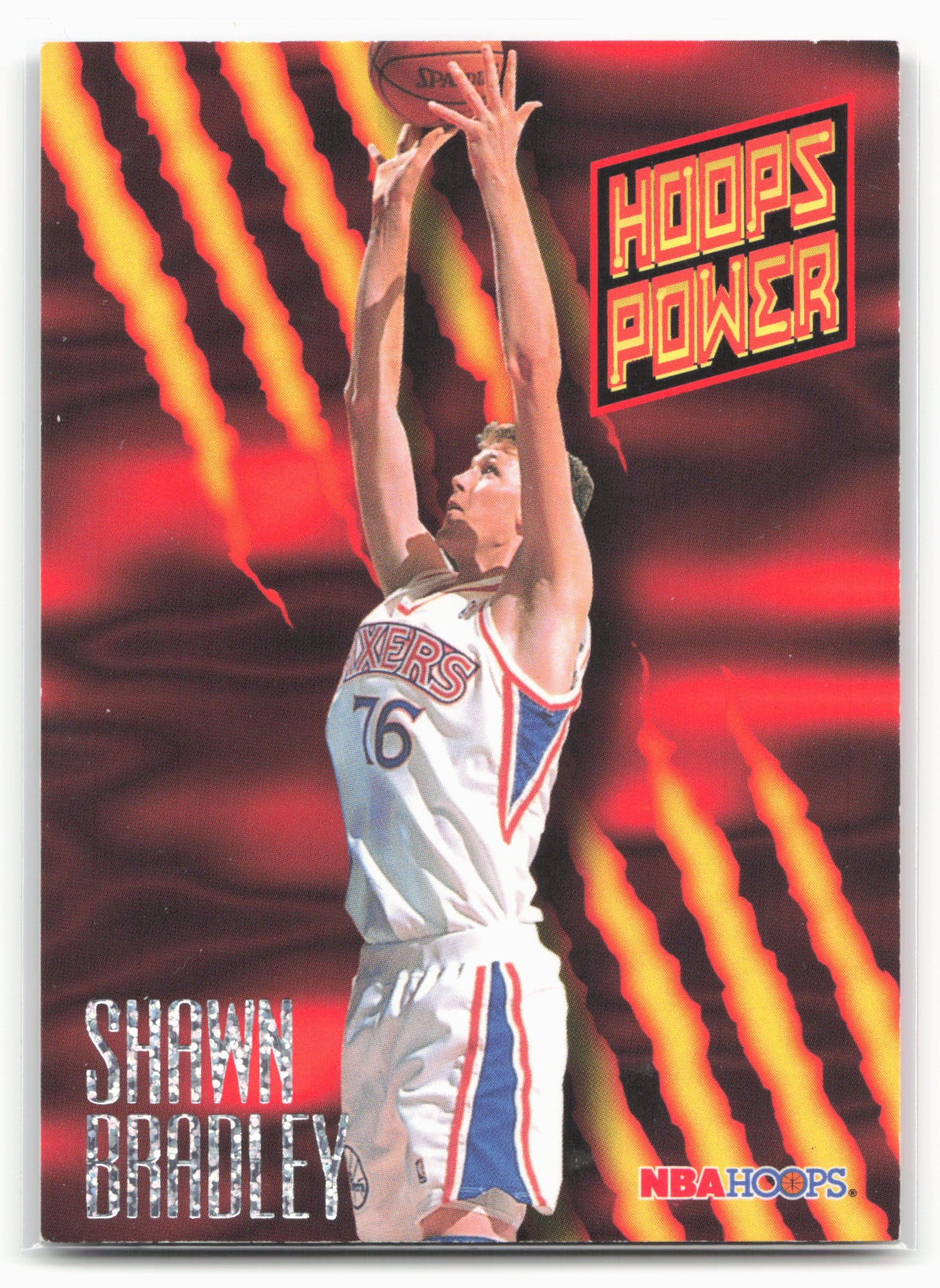 1994-95 Hoops #PR-39 Shawn Bradley Hoops Power (Stat Power Ratings)