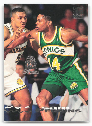 1993-94 Stadium Club #154 Sam Perkins 1994 NBA Finals Super Teams Exchange