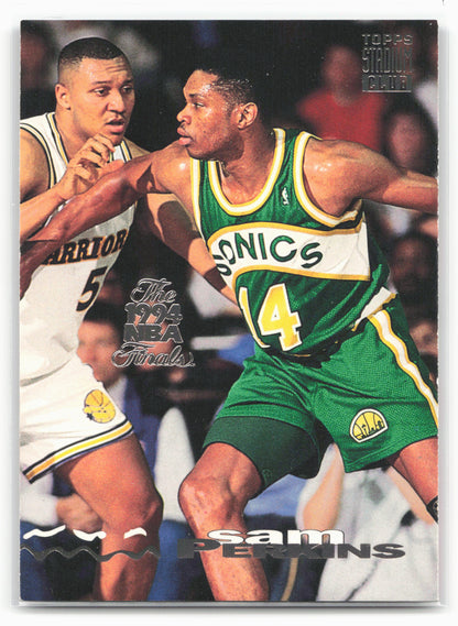 1993-94 Stadium Club #154 Sam Perkins 1994 NBA Finals Super Teams Exchange