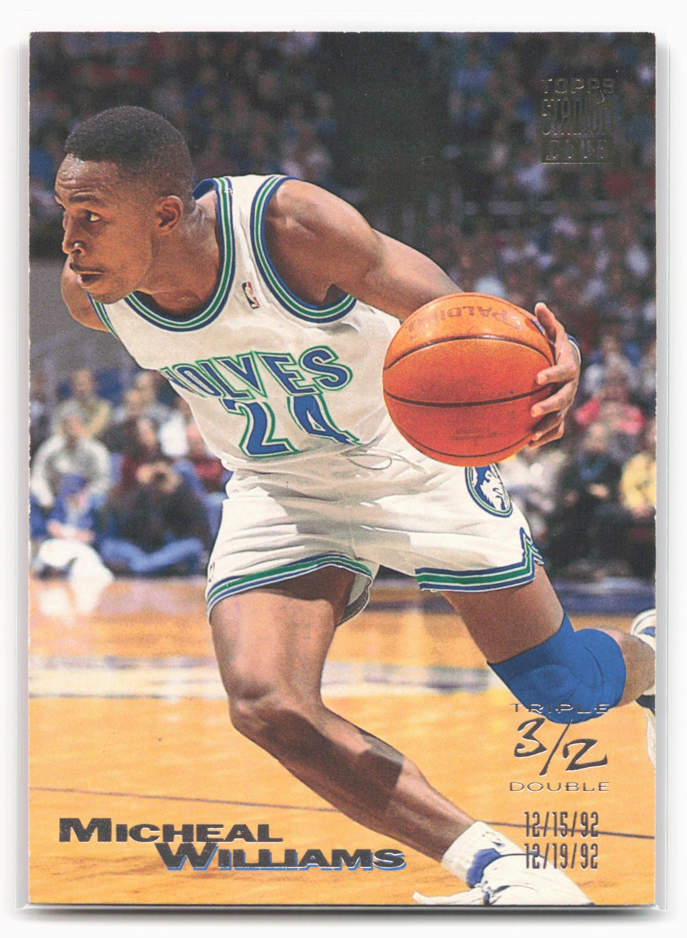 1993-94 Stadium Club #9 Micheal Williams