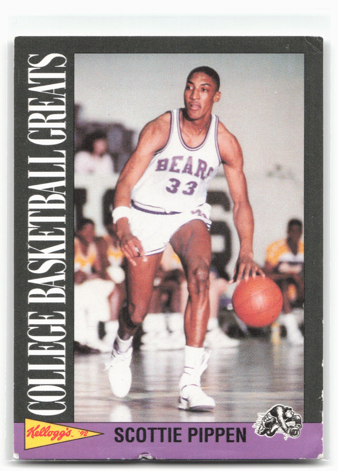 1992 Kellogg's Raisin Bran College Basketball Greats #17 Scottie Pippen