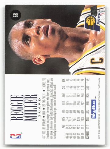 1994-95 SkyBox Premium #68 Reggie Miller