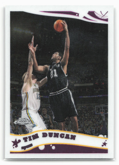 2005-06 Topps #21 Tim Duncan