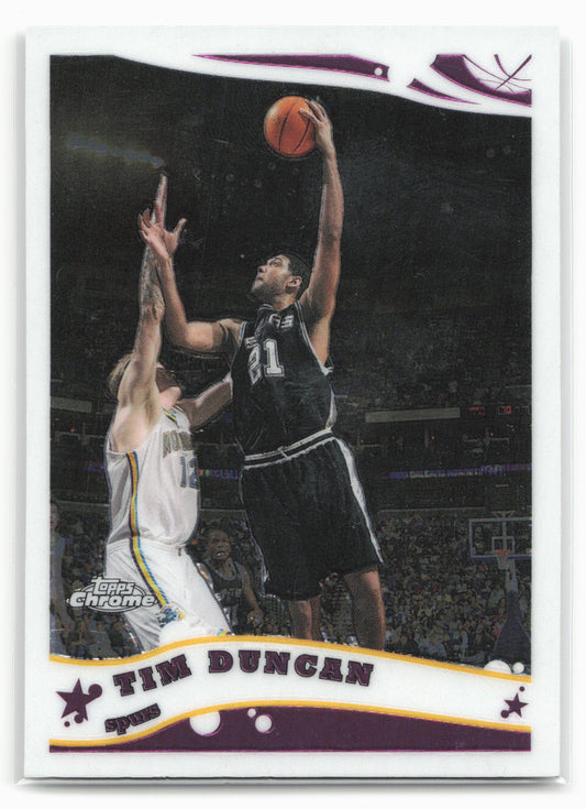 2005-06 Topps #21 Tim Duncan