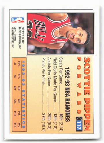 1993-94 Topps #117 Scottie Pippen