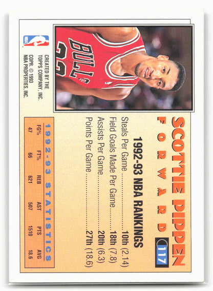 1993-94 Topps #117 Scottie Pippen