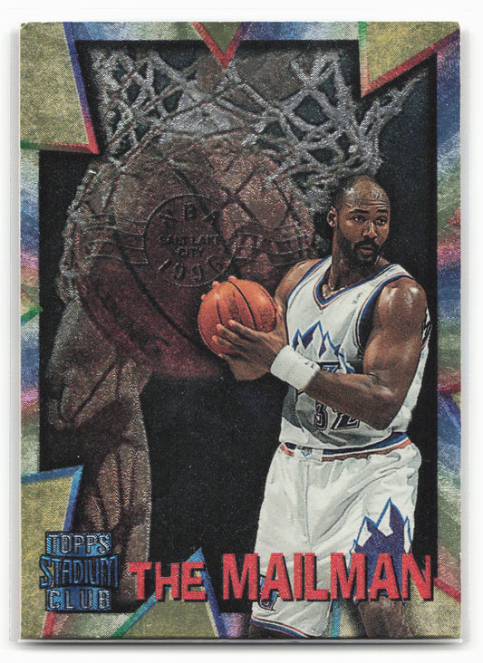 1996-97 Stadium Club #MH3 Karl Malone Mega Heroes