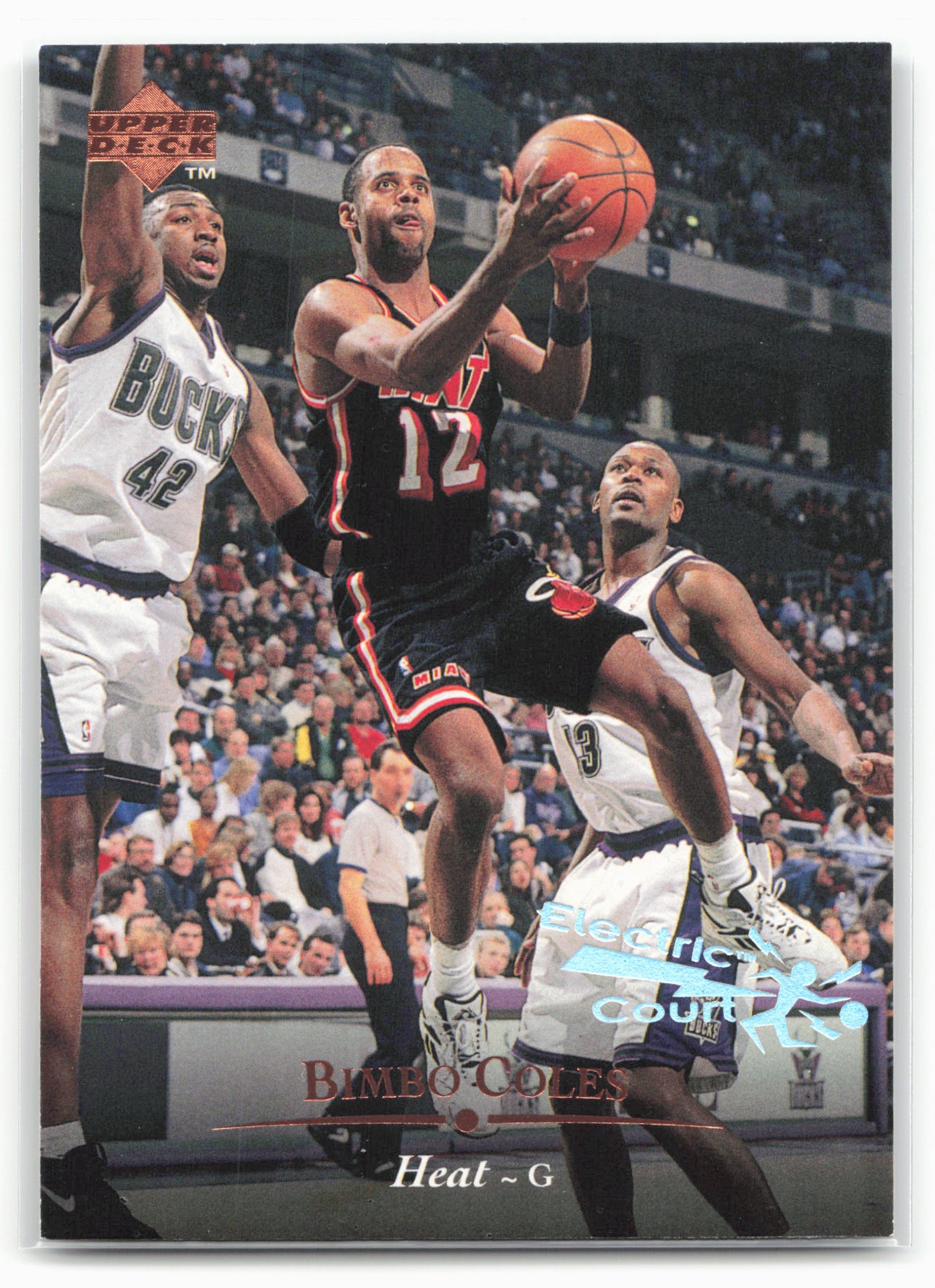 1995-96 Upper Deck #30 Bimbo Coles Electric Court