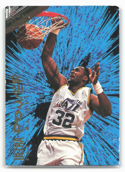 1994-95 Ultra #5 Karl Malone Ultra Power
