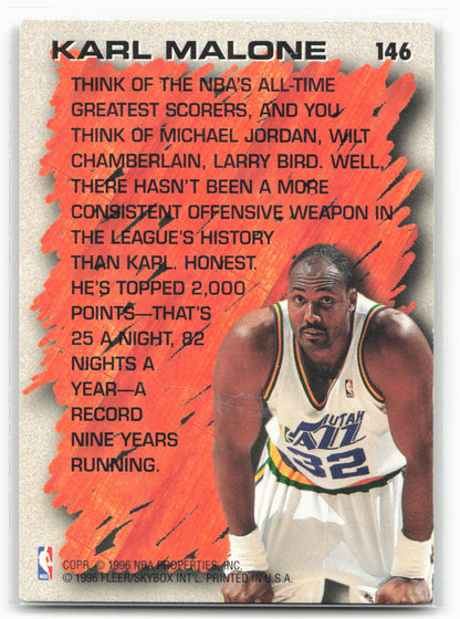1996-97 Fleer #146 Karl Malone