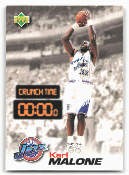 1997 Upper Deck Nestle Crunch Time #CT18 Karl Malone