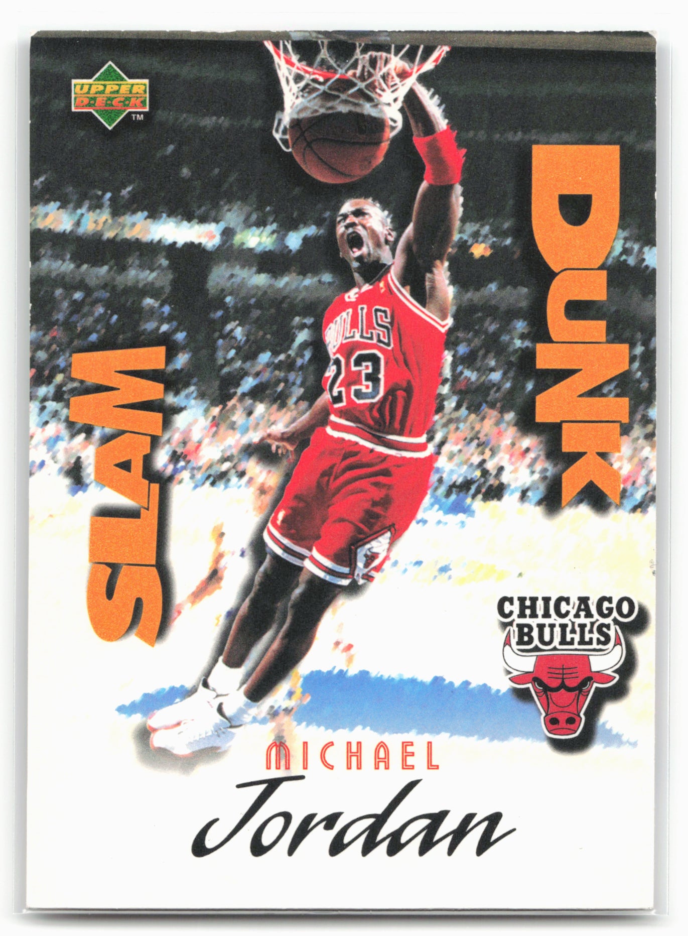 1997 Upper Deck Nestle Slam Dunk #SD22 Michael Jordan
