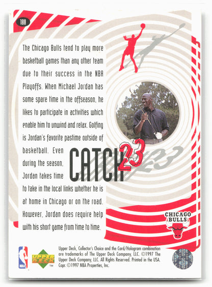 1997-98 Collector's Choice #188 Michael Jordan