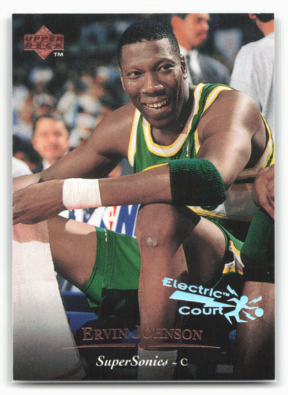 1995-96 Upper Deck #43 Ervin Johnson Electric Court