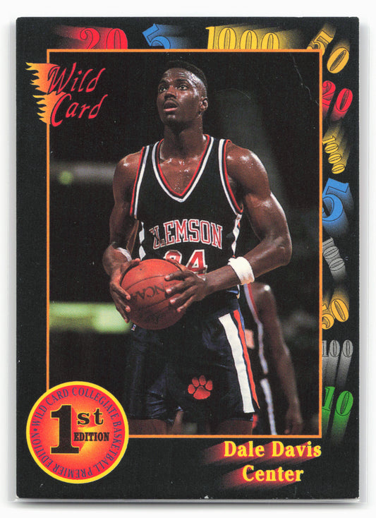 1991-92 Wild Card #14 Dale Davis