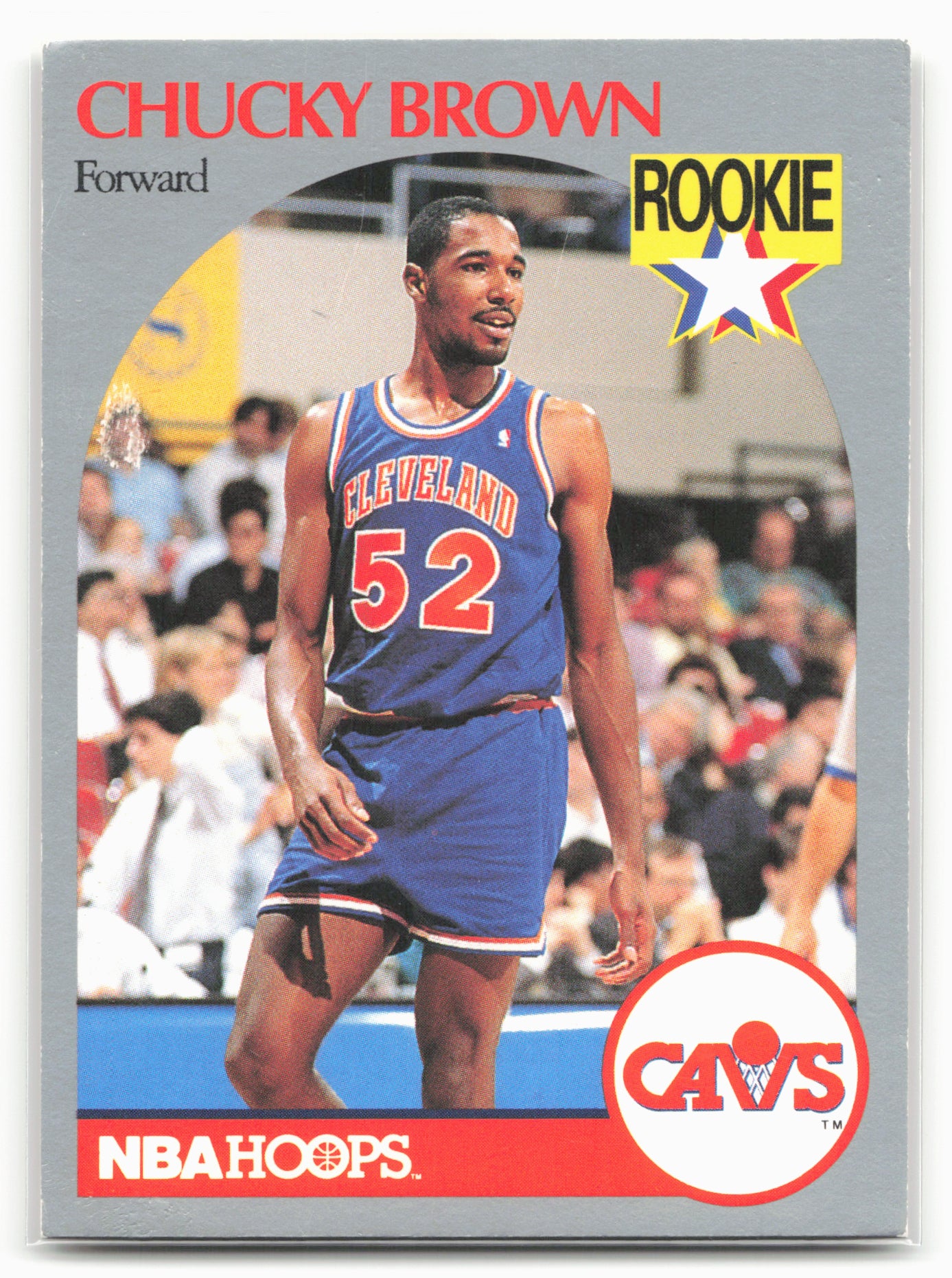 1990-91 Hoops #71 Chucky Brown