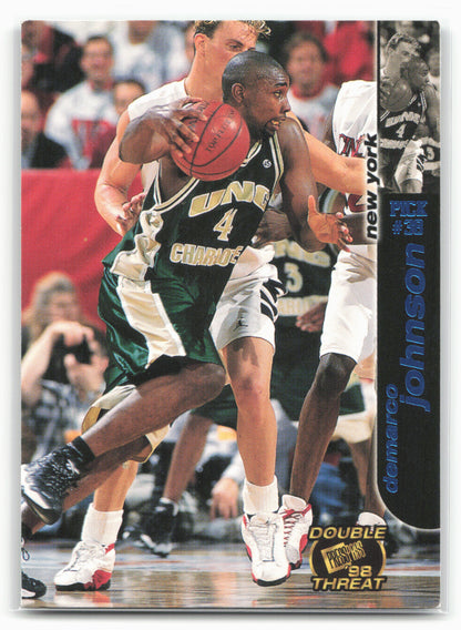 1998 Press Pass Double Threat #25 DeMarco Johnson Torquers