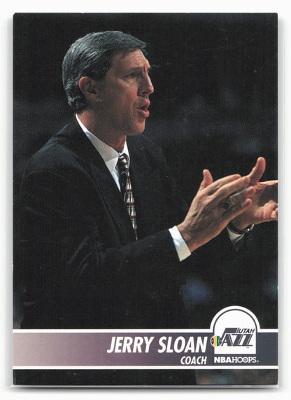 1994 Hoops Utah Jazz Team Night Sheet SGA #NNO Jerry Sloan