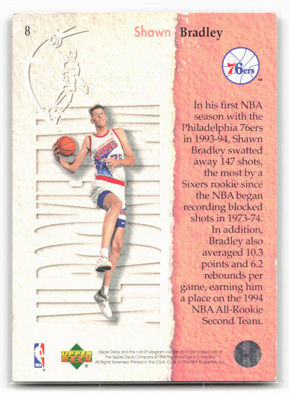 1994-95 Upper Deck #8 Shawn Bradley