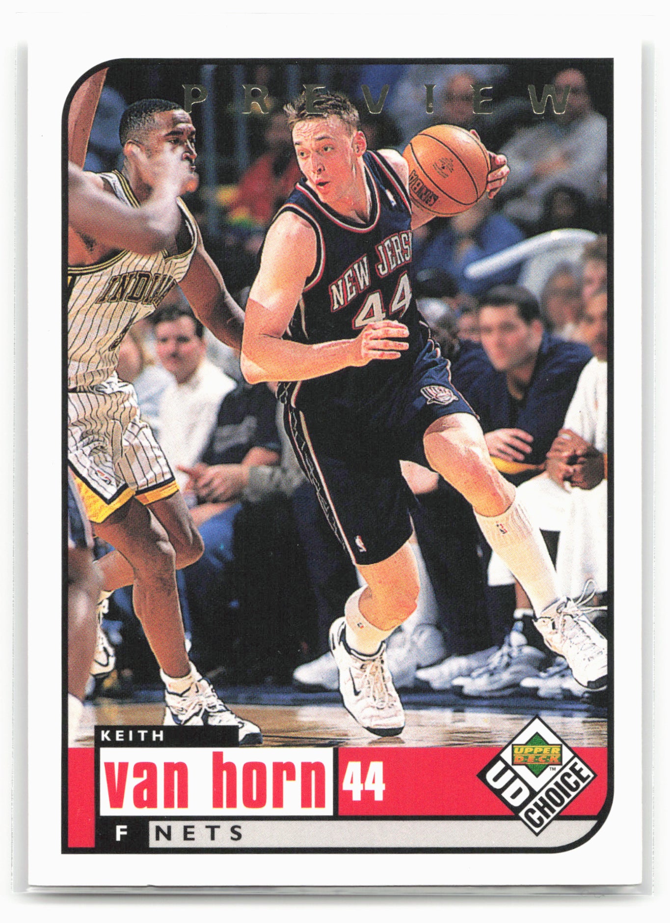1998-99 UD Choice Preview #89 Keith Van Horn