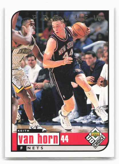 1998-99 UD Choice Preview #89 Keith Van Horn