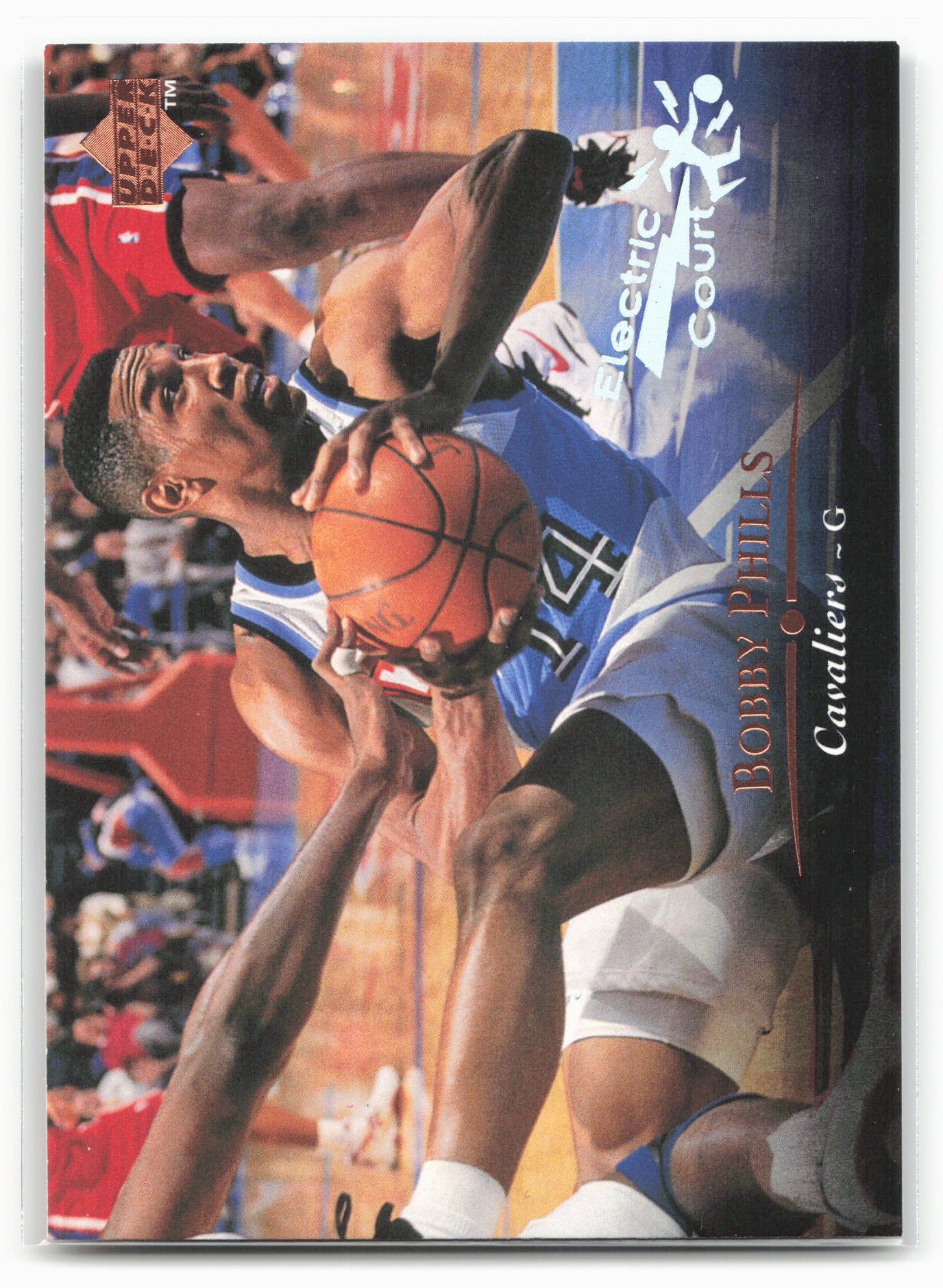 1995-96 Upper Deck #76 Bobby Phills Electric Court 25340