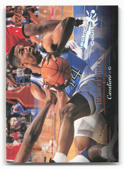 1995-96 Upper Deck #76 Bobby Phills Electric Court 25340
