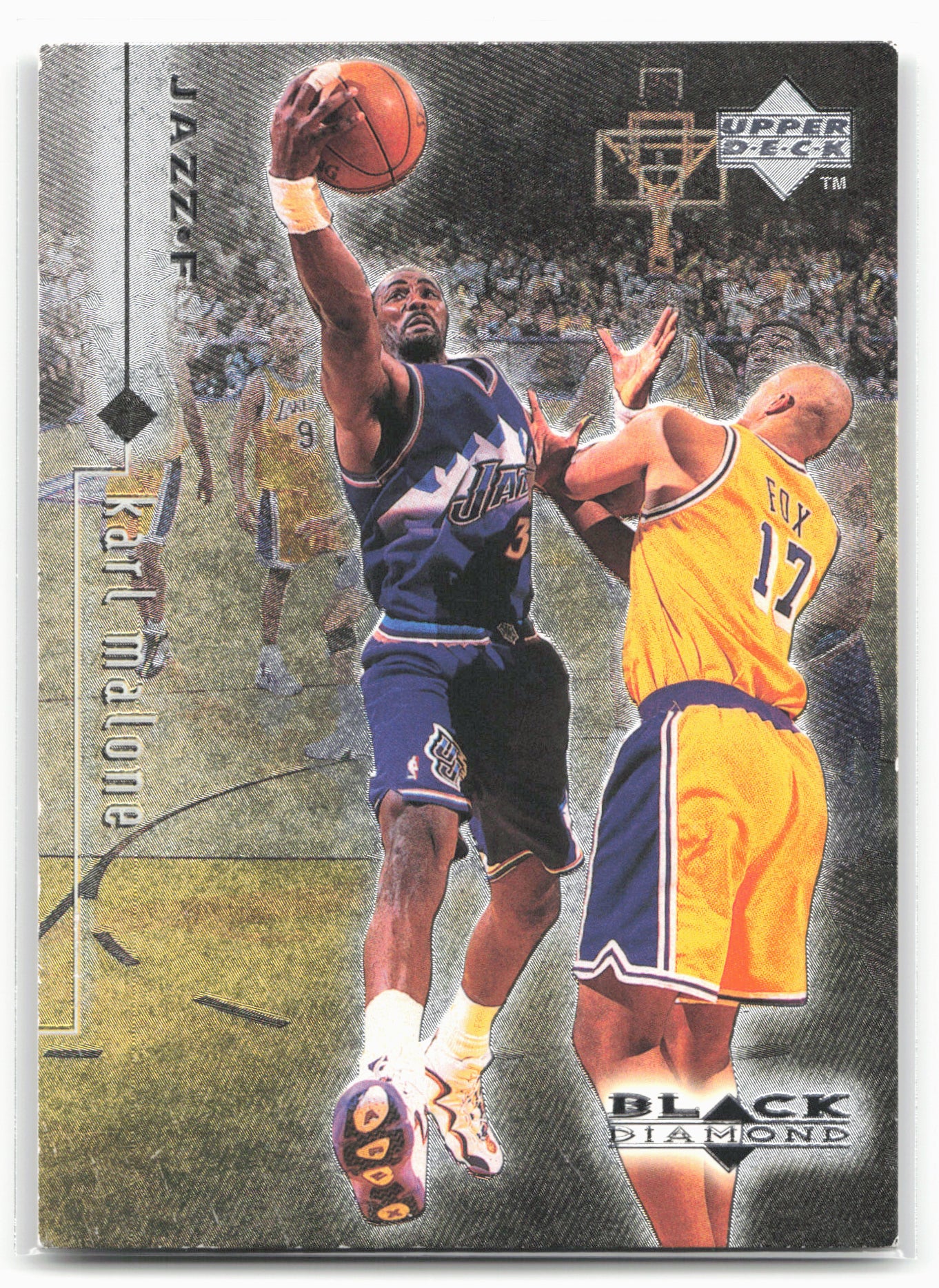 1998-99 Upper Deck Black Diamond #84 Karl Malone