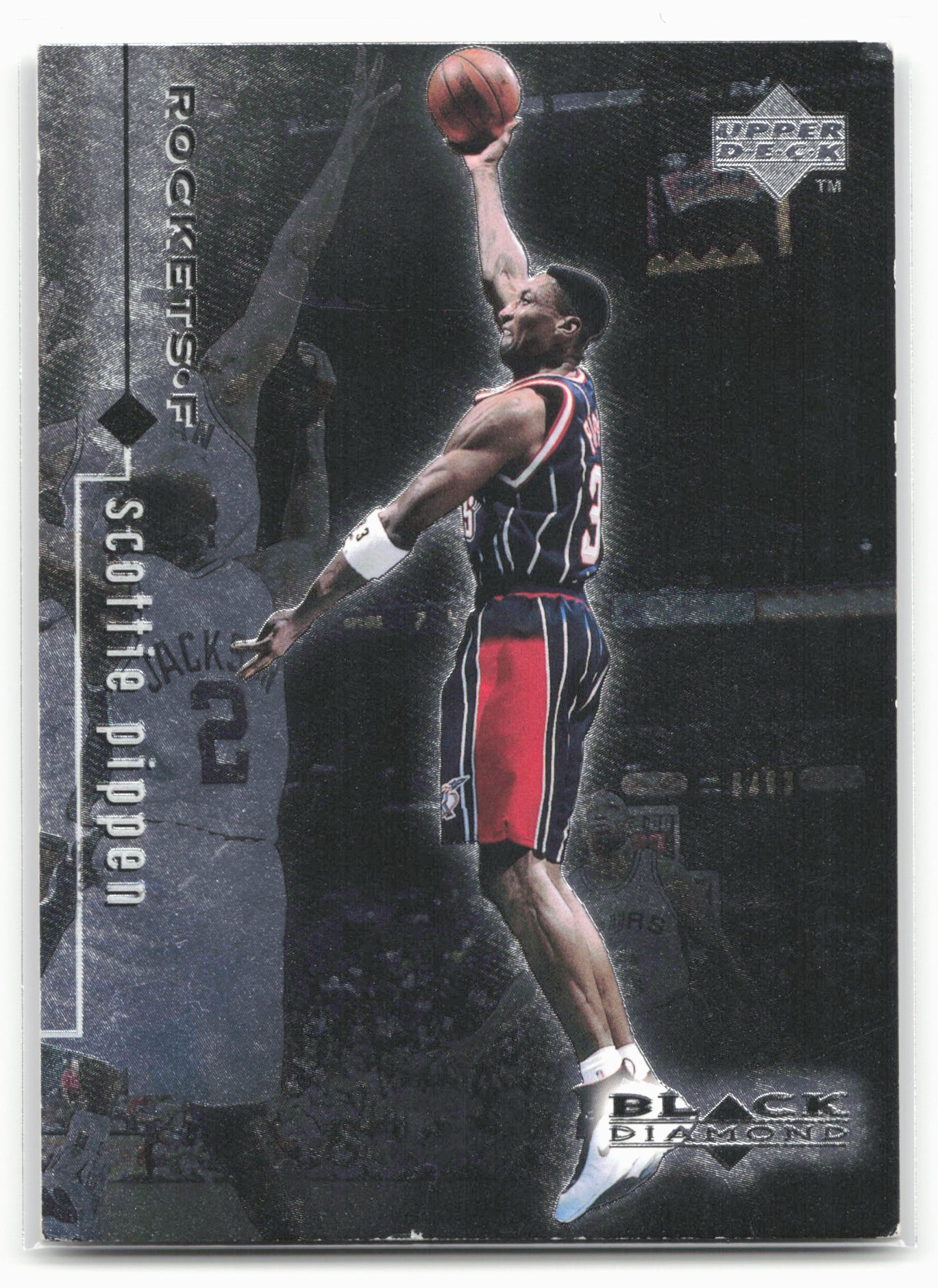 1998-99 Upper Deck Black Diamond #38 Scottie Pippen