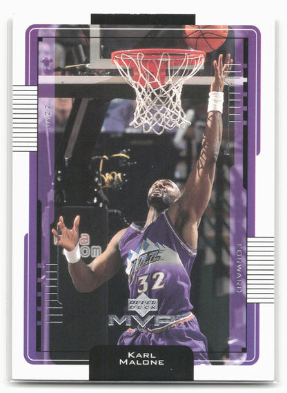 2001-02 Upper Deck MVP #170 Karl Malone