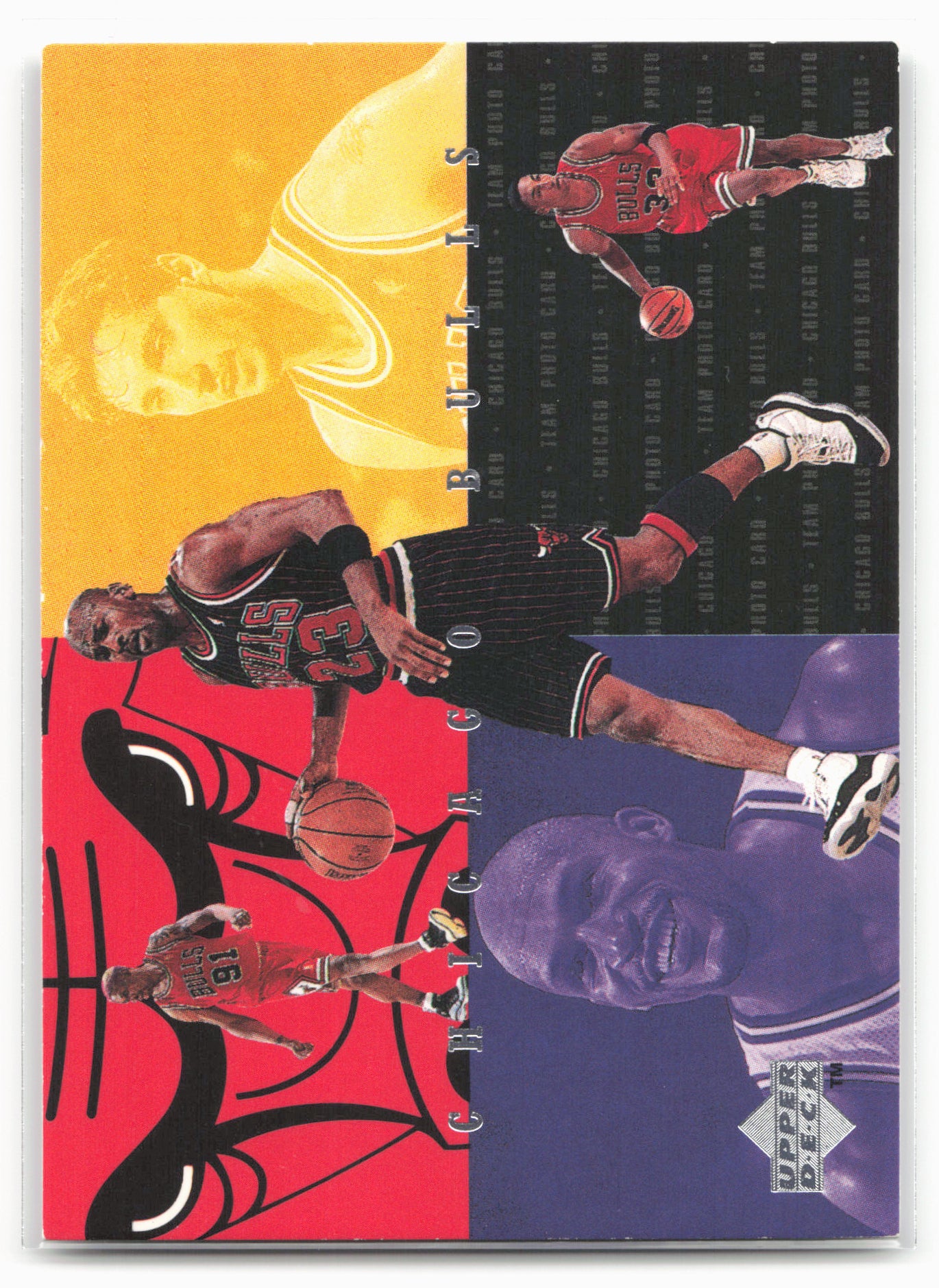1997-98 Collector's Choice Chicago Bulls #CB10 Chicago Bulls