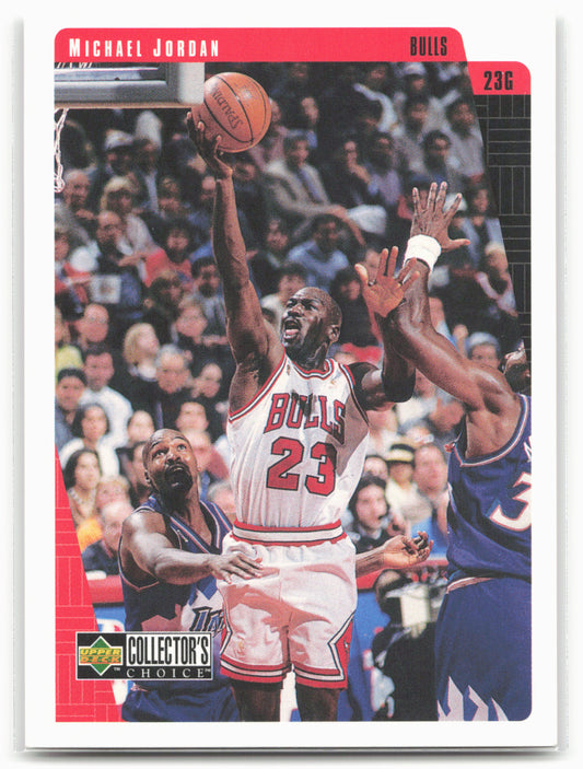 1997-98 Collector's Choice Chicago Bulls #CB6 Michael Jordan