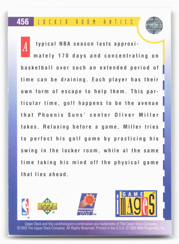 1993-94 Upper Deck #456 Oliver Miller