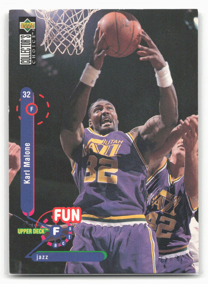 1995-96 Collector's Choice #192 Karl Malone