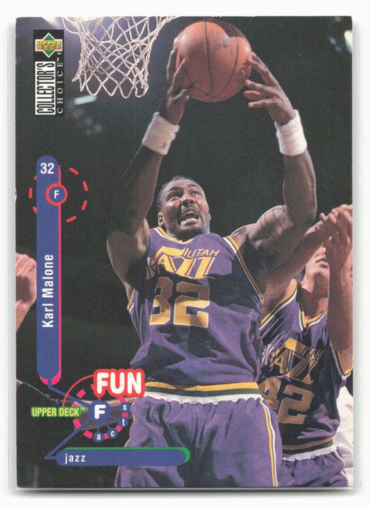 1995-96 Collector's Choice #192 Karl Malone