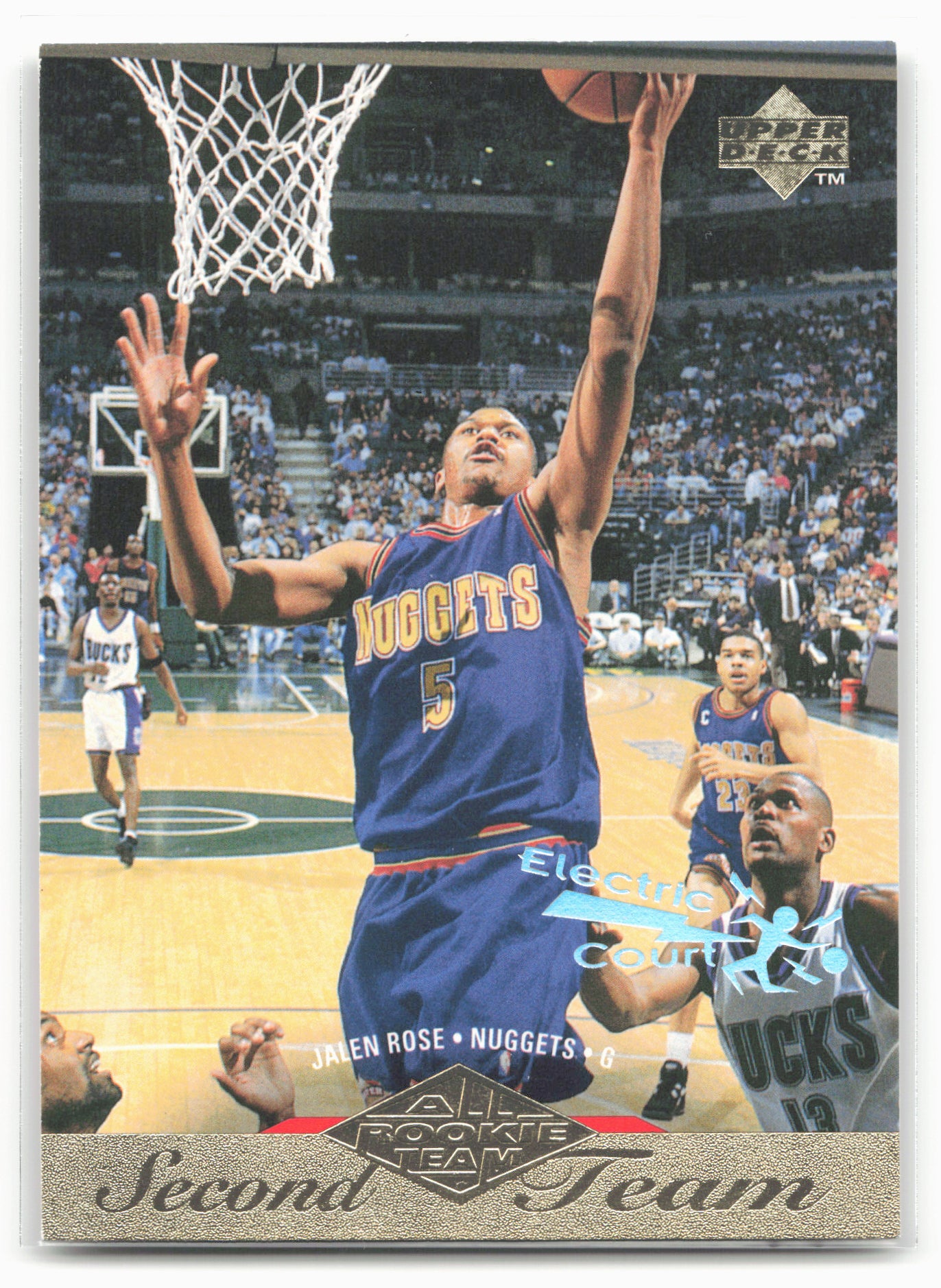 1995-96 Upper Deck #163 Jalen Rose Electric Court